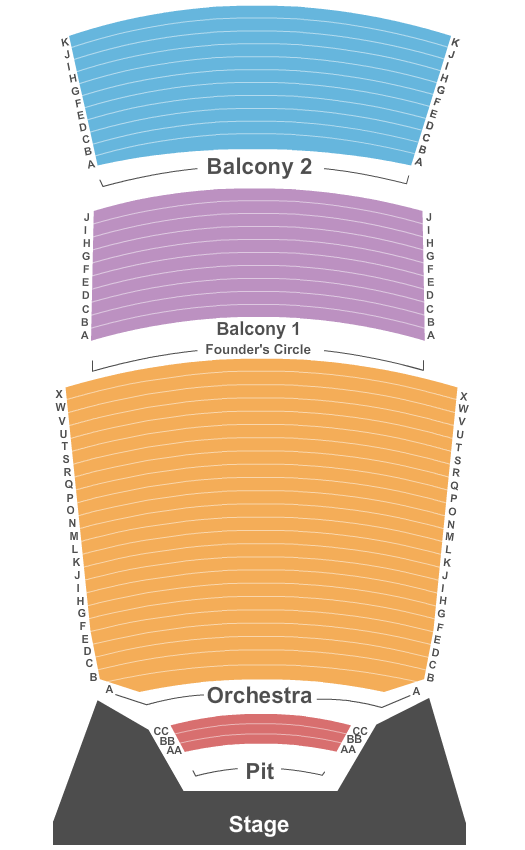 Peace Concert Hall Seating Chart