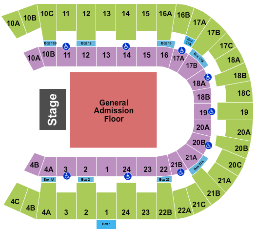 Pechanga Arena - San Diego Morrissey Seating Chart