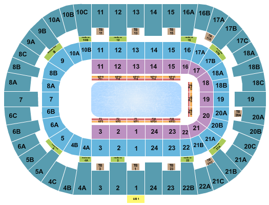 Pechanga Arena - San Diego, Disney On Ice 2024 Seating Chart | Star Tickets