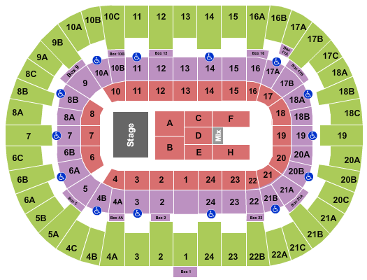 Pechanga Arena - San Diego Endstage 5 Seating Chart