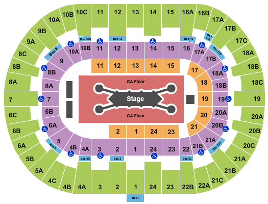 Pechanga Arena - San Diego Feid Seating Chart