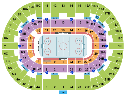 San Diego Gulls Arena Seating Chart
