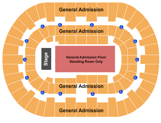 San Diego Arena Seating Chart