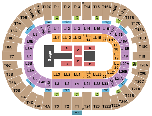 Pechanga Arena - San Diego J Balvin Seating Chart