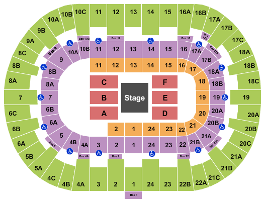 Pechanga Arena - San Diego Maluma - 2 Seating Chart