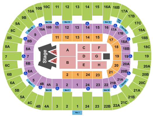 Pechanga Arena - San Diego Maluma Seating Chart