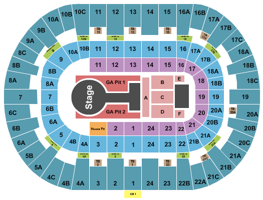 Pechanga Arena - San Diego Peso Pluma Seating Chart