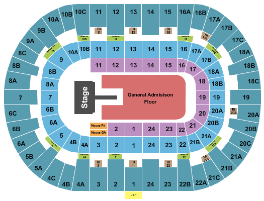 Pechanga Arena - San Diego Playboi Carti Seating Chart