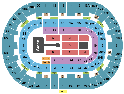 Pechanga Arena - San Diego Romeo Santos Seating Chart