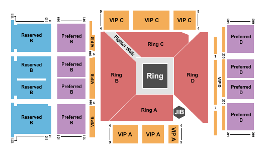 Summit At Pechanga Resort & Casino Bellator MMA Seating Chart