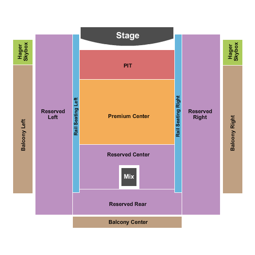 Penns Peak Endstage Pit & Premium Seating Chart