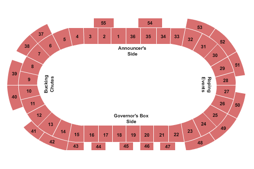 Pennsylvania Farm Show Complex & Expo Center Rodeo Seating Chart