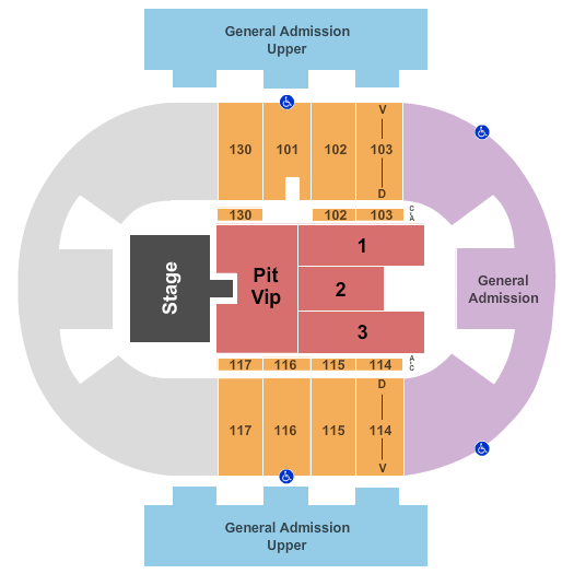 Pensacola Bay Center Flo Rida Seating Chart