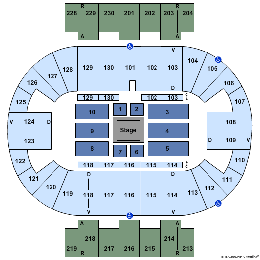 Pensacola Bay Center John Maxwell Seating Chart