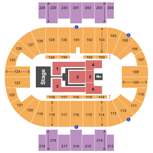 Pensacola Bay Center Tickets And Seating Chart Event Tickets Center