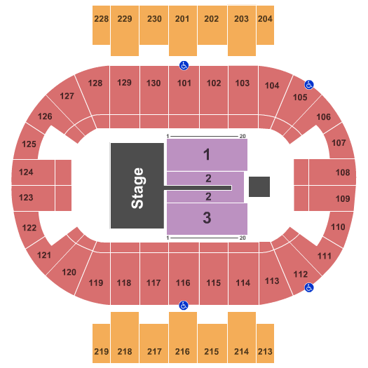 Pensacola Bay Center Newsboys Seating Chart