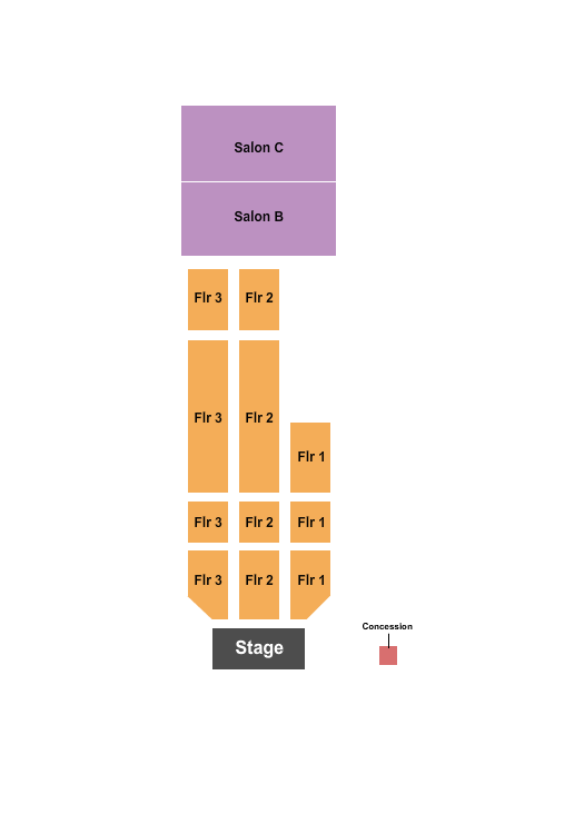 Penticton Trade & Convention Centre Seating Chart