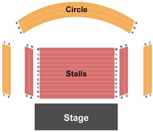 Pentland Theatre At ArtsDepot End Stage Seating Chart