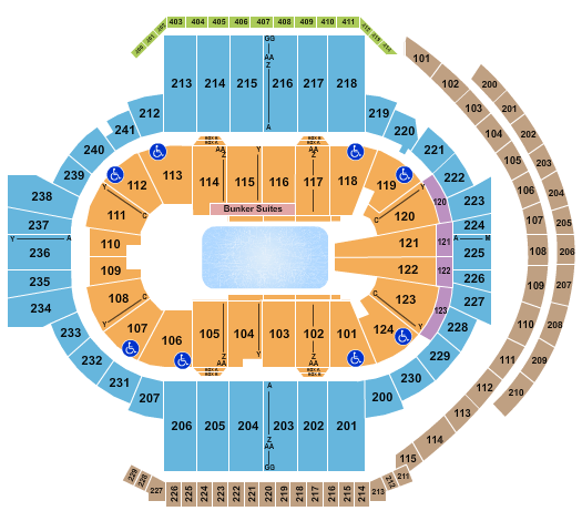 PeoplesBank Arena Disney On Ice 2 Seating Chart