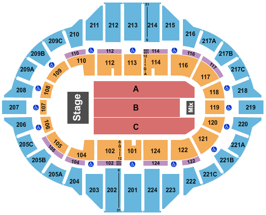 Carver Arena At Peoria Civic Center Seating Chart