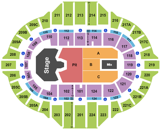 Ghost – The Band at Carver Arena At Peoria Civic Center – Peoria, IL