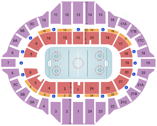 Carver Arena Peoria Seating Chart