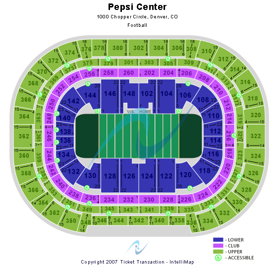 Ball Arena Arena Football Seating Chart
