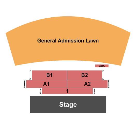 Pepsi Amphitheatre at Fort Tuthill Endstage 3 Seating Chart