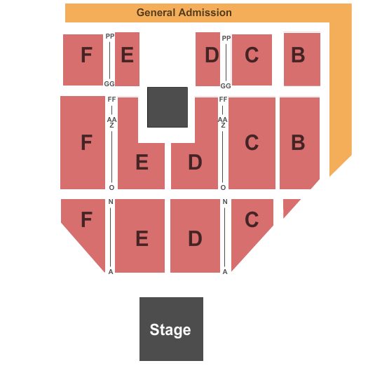 Pepsi Bayside Music Stage At National Cherry Festival End Stage Seating Chart