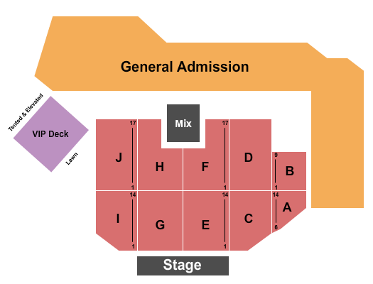 Pepsi Bayside Music Stage At National Cherry Festival Seating Chart