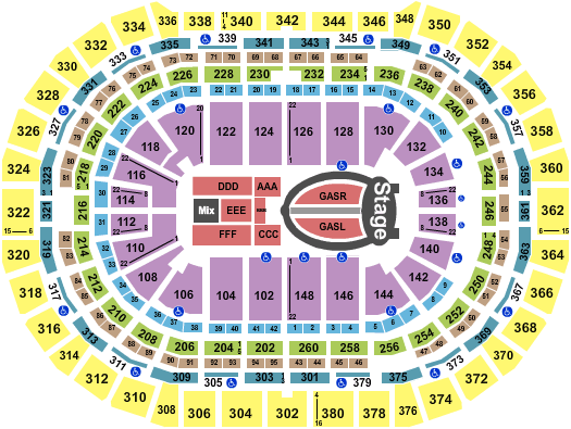 Ball Arena Ariana Grande Seating Chart