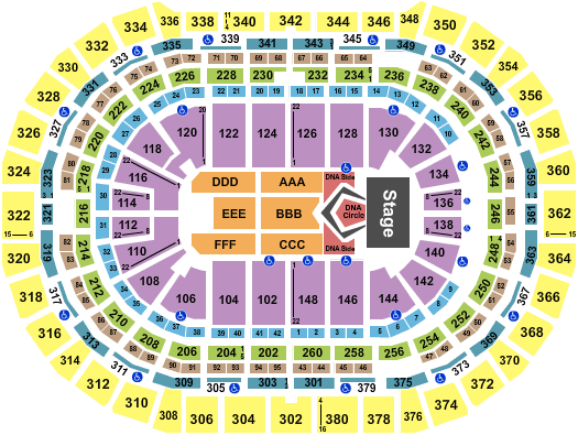 Ball Arena Backstreet Boys Seating Chart