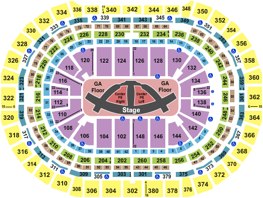 Ball Arena Carrie Underwood Seating Chart
