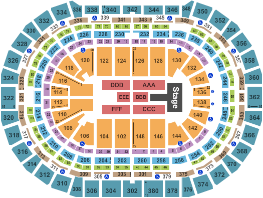 Ball Arena Def Leppard Seating Chart