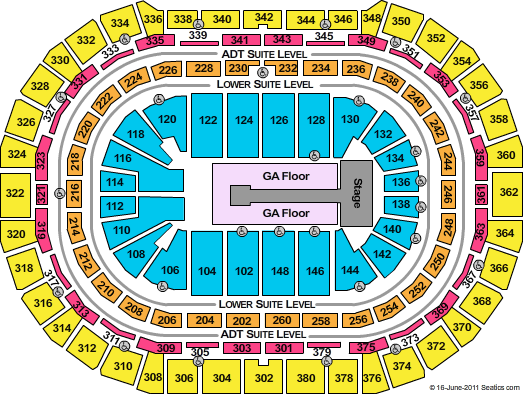Ball Arena Foo Fighters Seating Chart