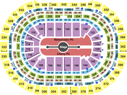 Ball Arena Harry Styles Seating Chart