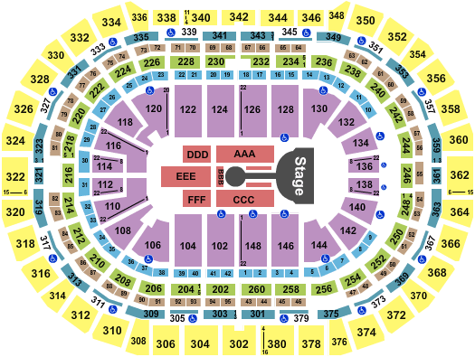 Ball Arena Hugh Jackman Seating Chart