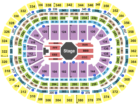 Ball Arena Jay Z Seating Chart