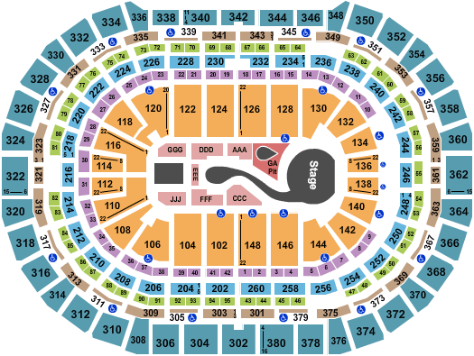 Ball Arena Katy Perry Seating Chart