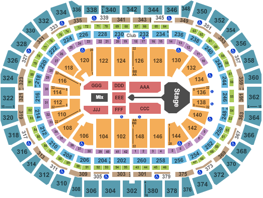Ball Arena Kelly Clarkson Seating Chart