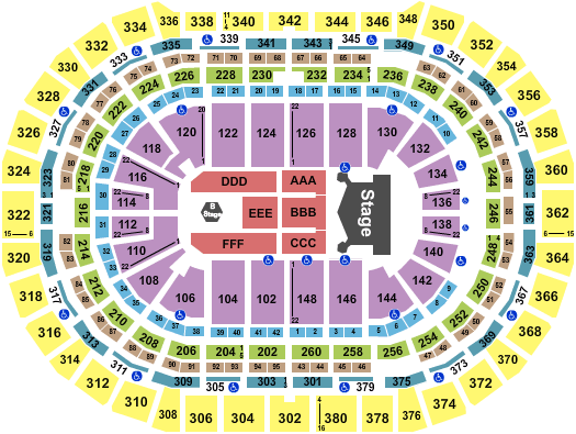 Ball Arena Kiss Seating Chart