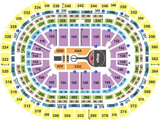 Ball Arena Michael Buble Seating Chart