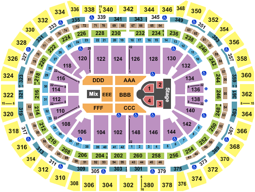 Ball Arena Nicki Minaj & Future Seating Chart