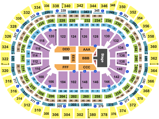 Ball Arena Pentatonix Seating Chart