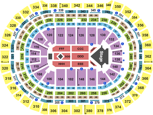 Ball Arena Romeo Santos Seating Chart