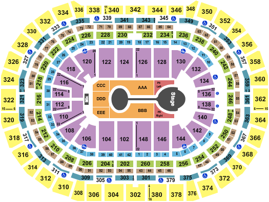 Ball Arena Shawn Mendes Seating Chart
