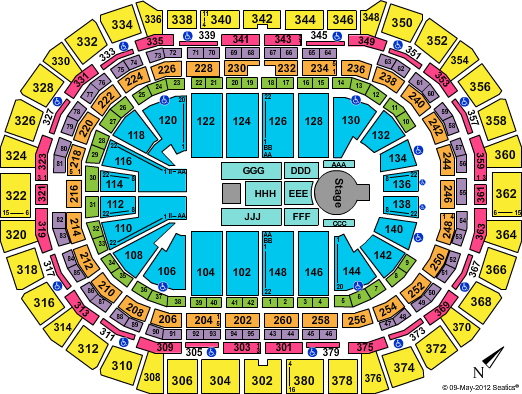 Ball Arena Vicente Fernandez Seating Chart