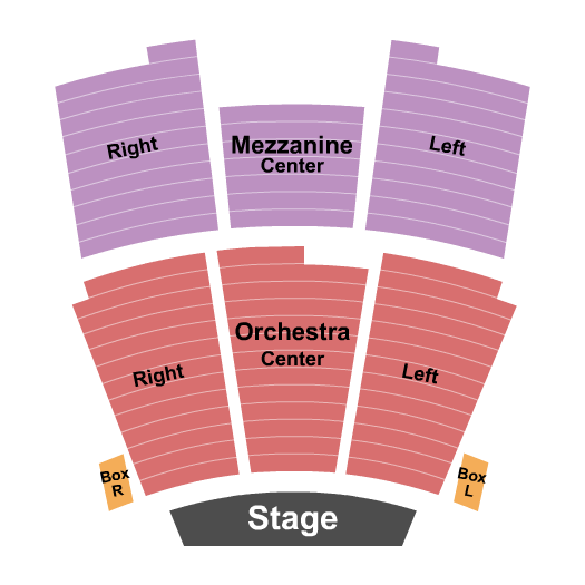Performing Arts Center of Wisconsin Rapids Endstage Seating Chart