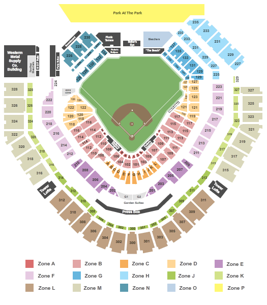 Petco Park Baseball Zone Seating Chart