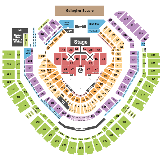 Petco Park Chris Brown Seating Chart